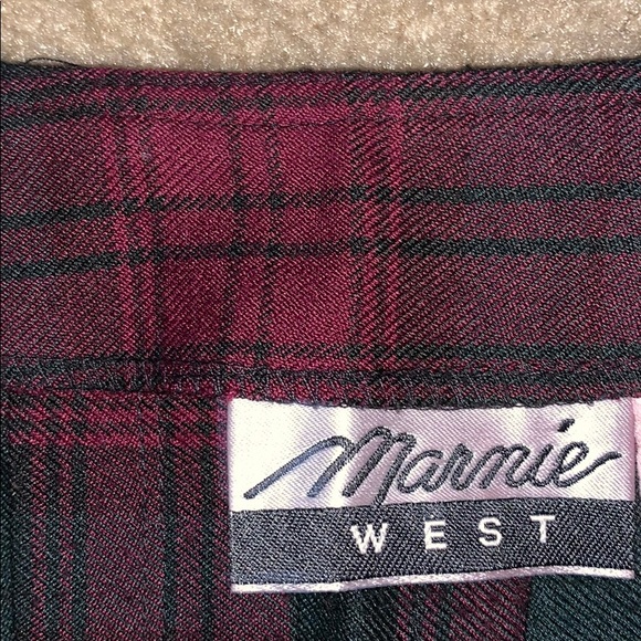 Plaid mini skirt - Picture 3 of 3